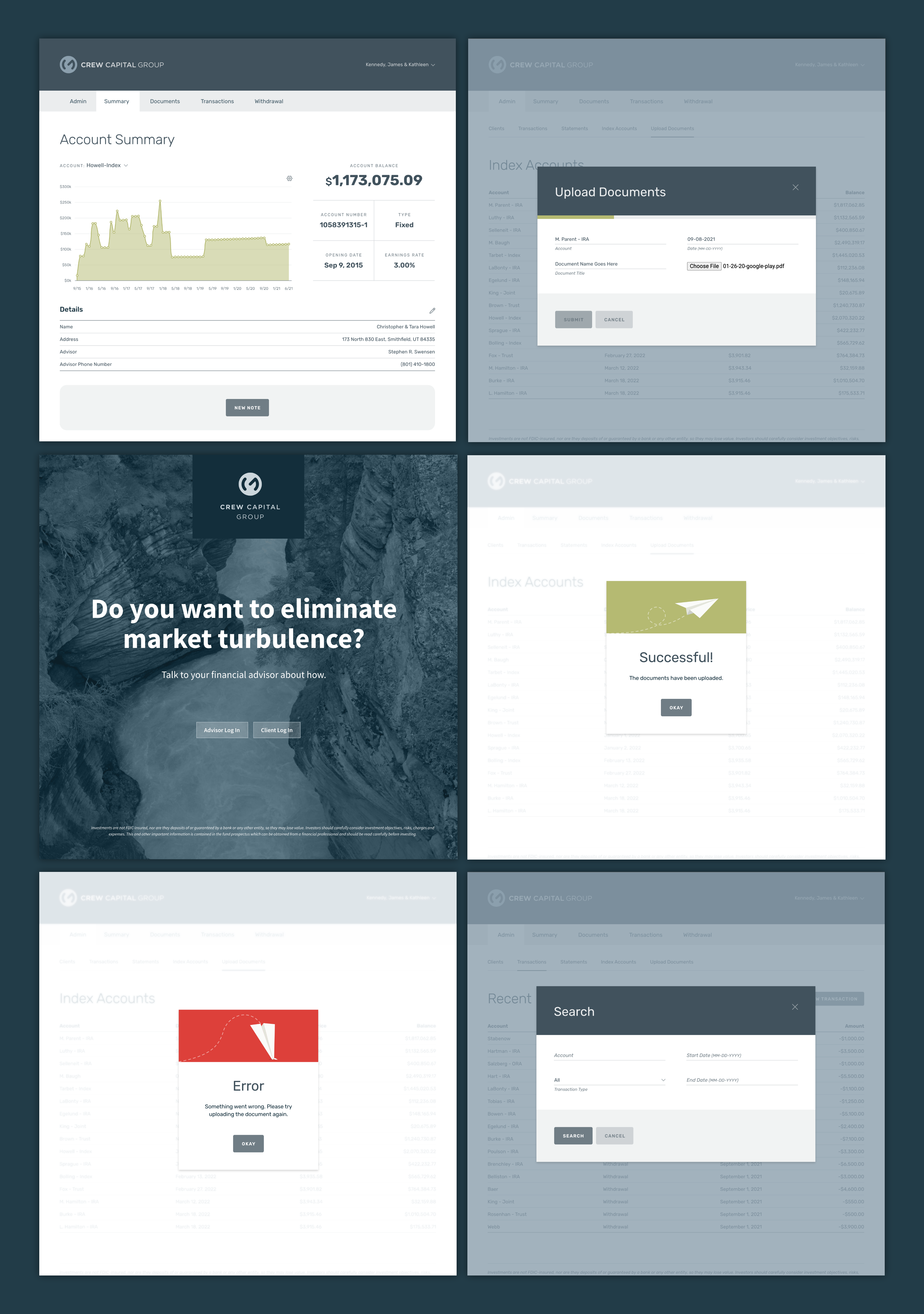 Crew Capital Group Stationery