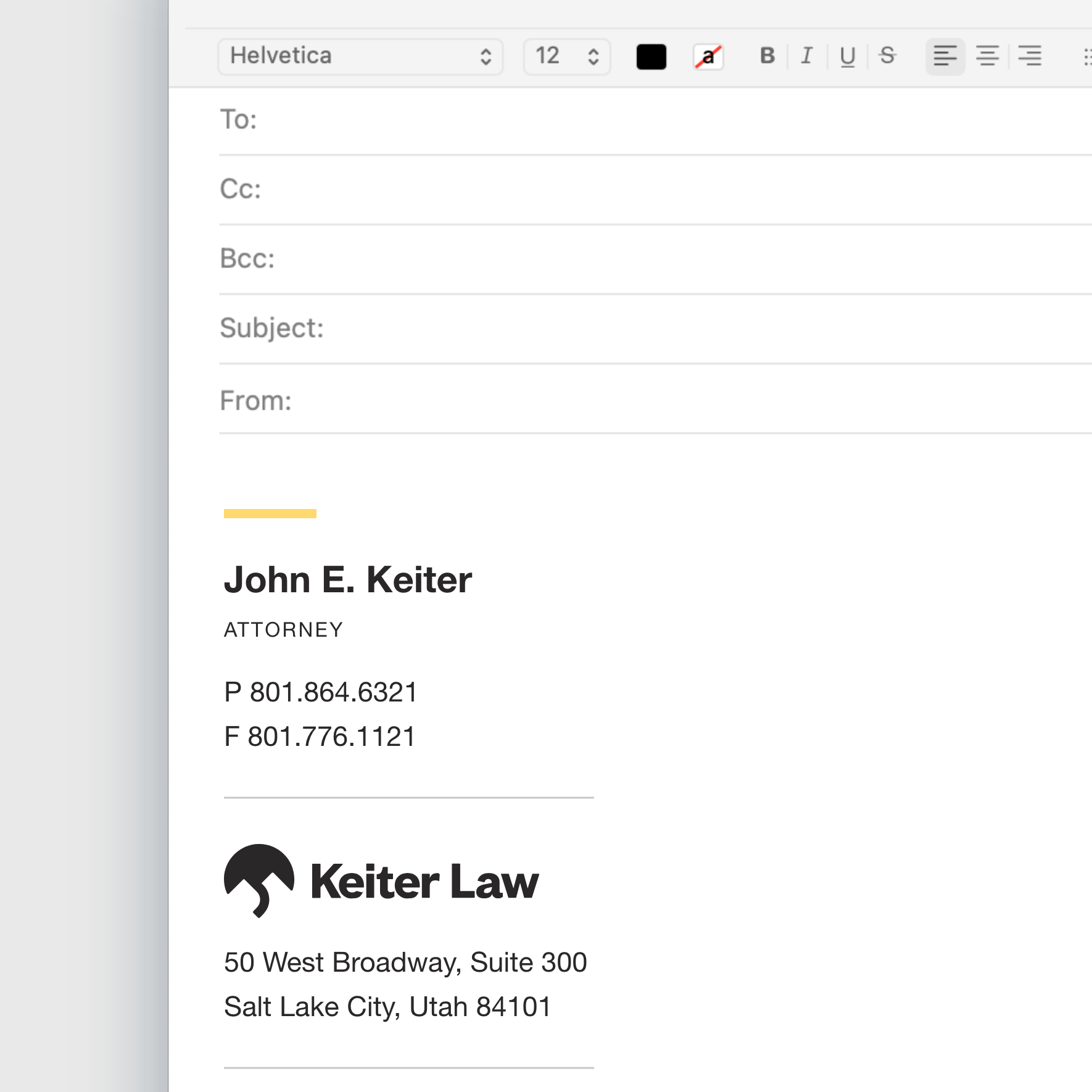 Keiter Law Email Signature