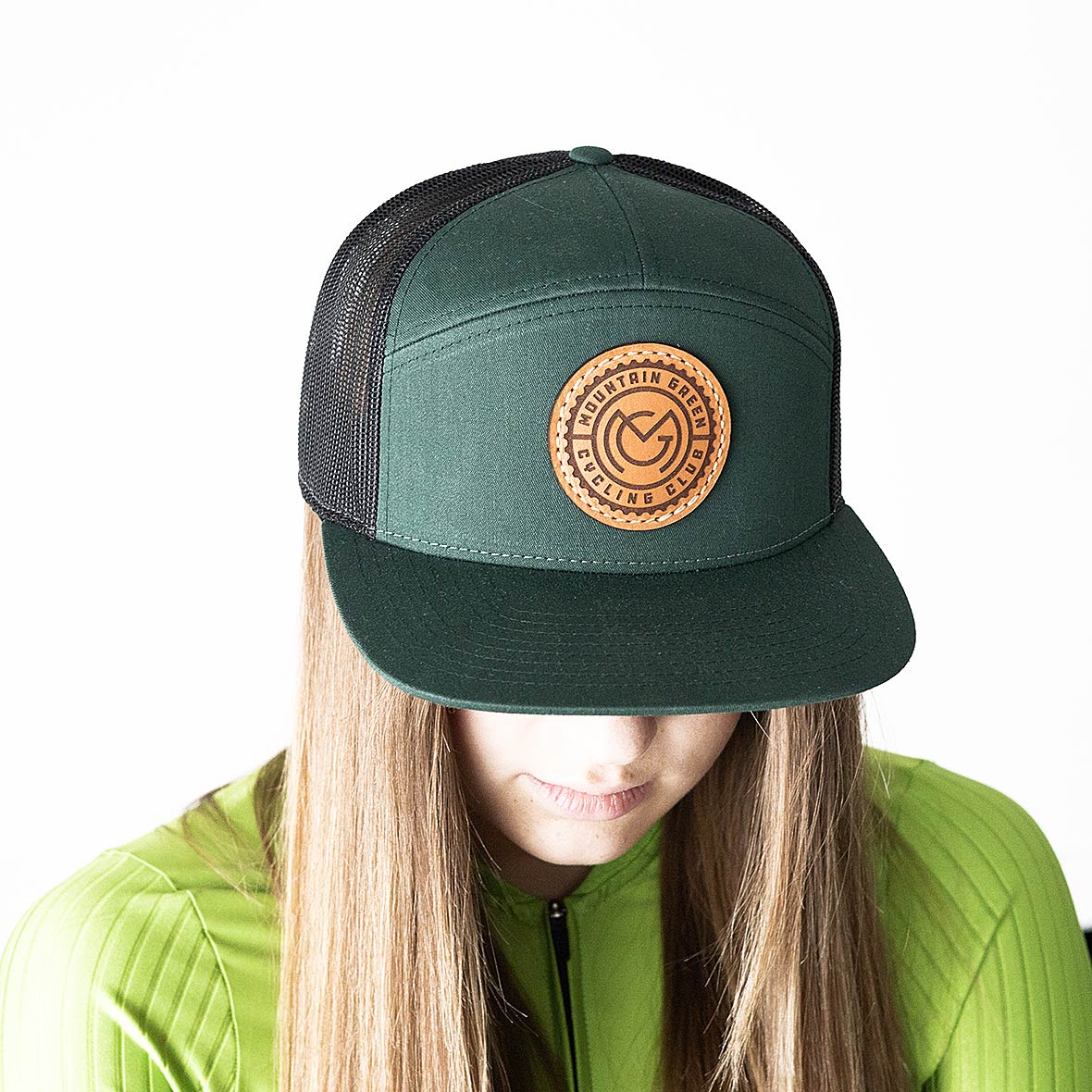 Mountain Green Cycling Hat