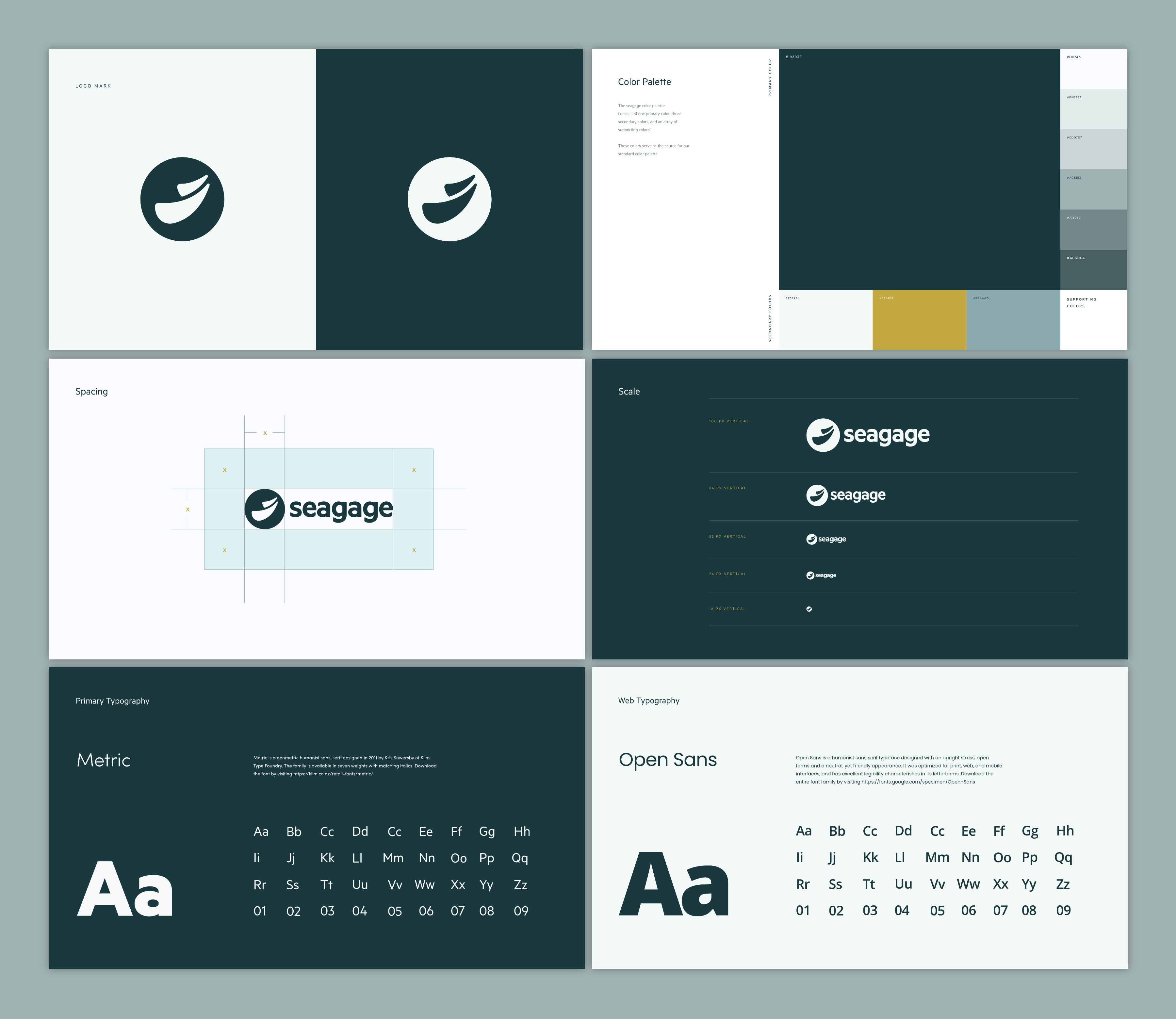 Seagage Brand Style Guide