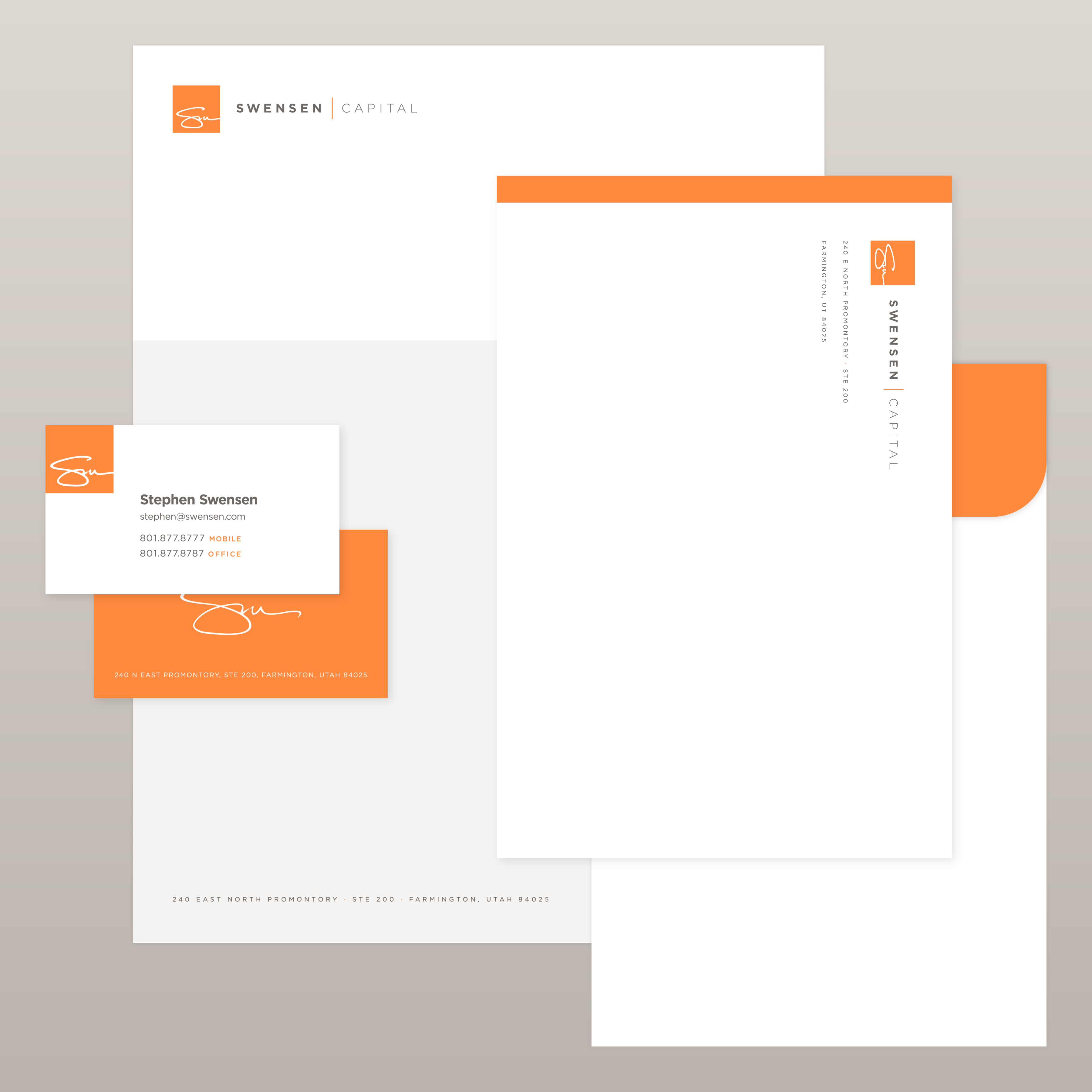 Swensen Capital Stationery