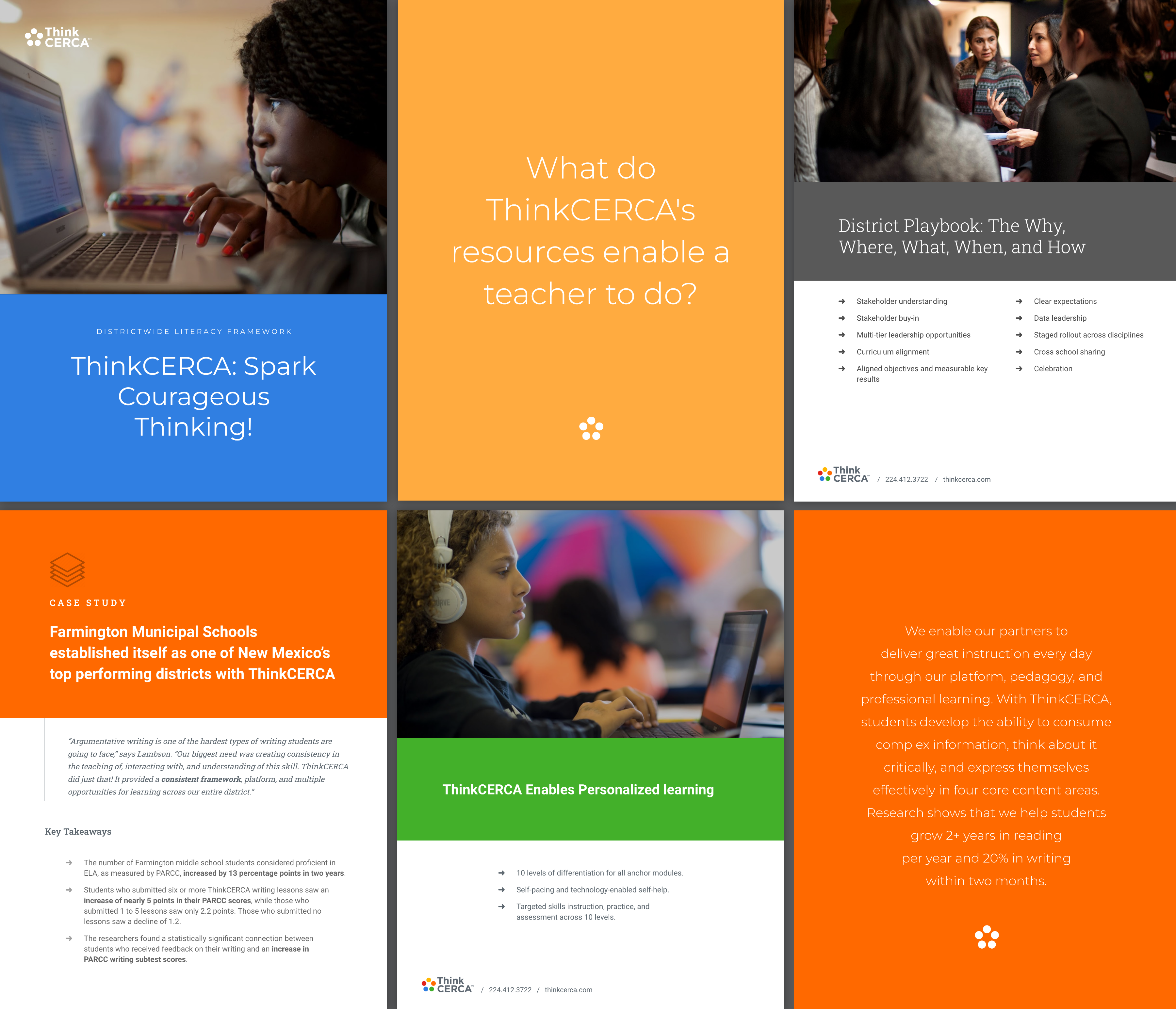 ThinkCERCA Sales Cards