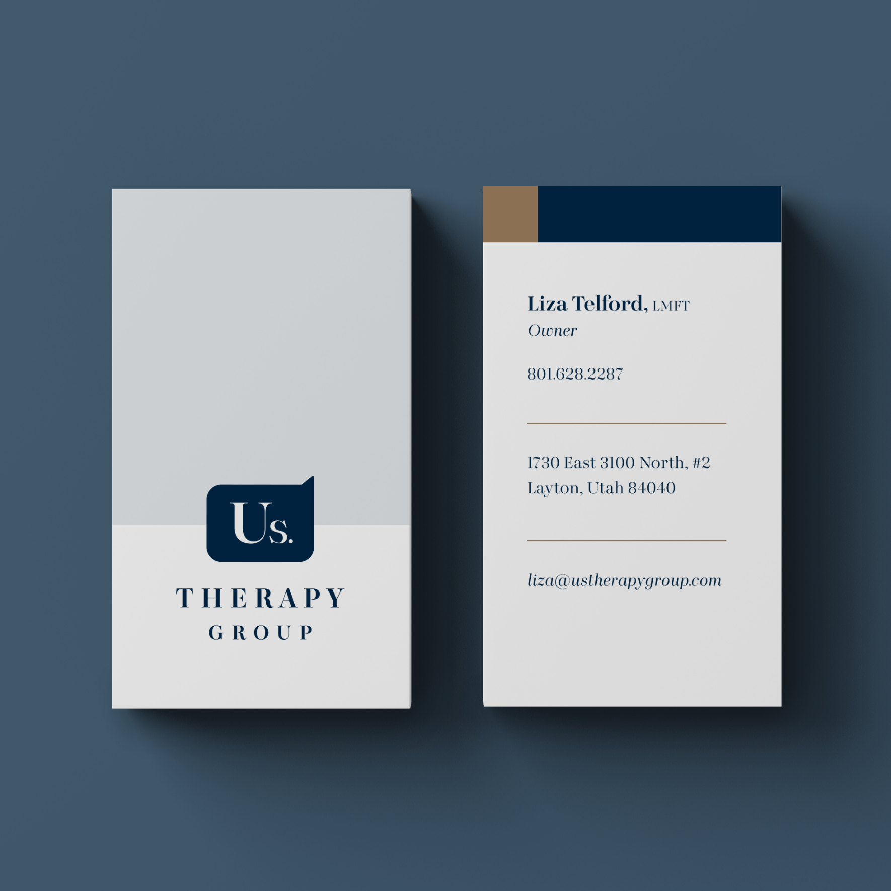 Us. Therapy Group Business Cards